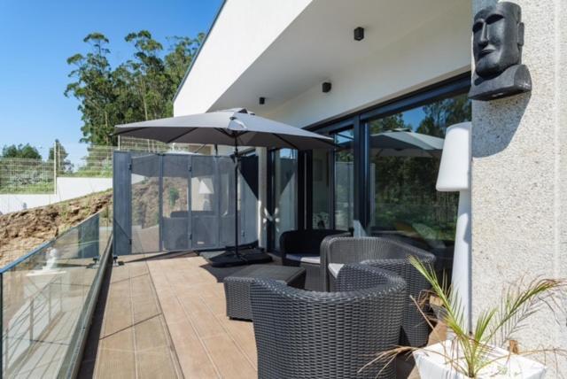Apartmán Veiga Da Fraga Poio Exteriér fotografie