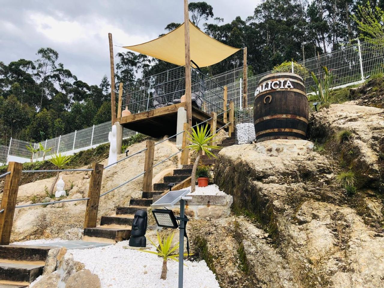 Apartmán Veiga Da Fraga Poio Exteriér fotografie